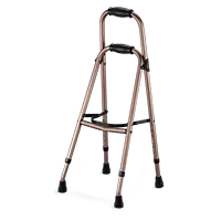 Side folding walker