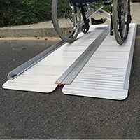 Foldable ramp quick2go