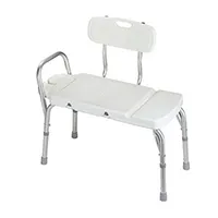 Transfer bath bench with back