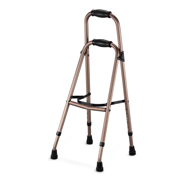 Side folding walker