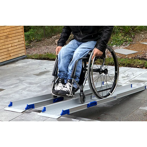 Telescopic ramps