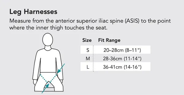 مقاسات حزام حوض بنقطتي تثبيت